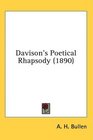 Davison's Poetical Rhapsody