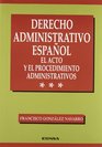 Derecho administrativo espanol