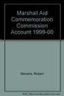 Marshall Aid Commemoration Commission Account 199900
