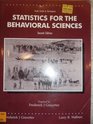 Study Guide to Accompany Statistics for the Behavioral Sciences