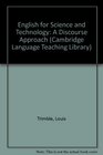 English for Science and Technology A Discourse Approach