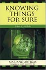 Knowing Things for Sure Science and Truth