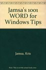 1001 Word for Windows Tips/Book and Disk