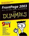 FrontPage 2003 AllinOne Desk Reference For Dummies