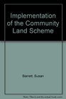 Implementation of the Community Land Scheme