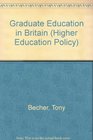 Graduate Education in Britain