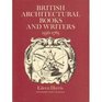 British Architectural Books and Writers 15561785