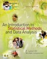 Bundle An Introduction to Statistical Methods and Data Analysis 6th  Enhanced WebAssign Homework Printed Access Card for One Term Math and Science
