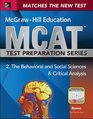 McGrawHill Education MCAT Behavioral and Social Sciences  Critical Analysis Psychology Sociology and Critical Analysis Review