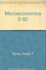 Microeconomics/Includes Pamphlet on Survey of Business in Europe