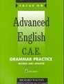 Focus On Advanced English CAE New edition Grammar Practice