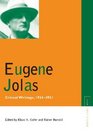 Eugene Jolas Critical Writings 19241951