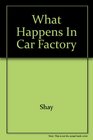 What Happens in a Car Factory