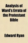 Analysis of Ward's Errata of the Protestant Bible
