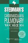 Stedman's Cardiovascular  Pulmonary Words With Respiratory Words