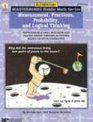 Measurement, Fractions, Probabilty, and Logical Thinking: Reproducible Skill Builders and Higher Order Thinking Activities Based on NCTM Standards (Masterminds Riddle Math Series)
