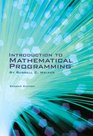 Introduction to Mathematical Programming