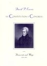 The Constitution in Congress Democrats and Whigs 18291861