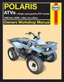 Haynes Polaris ATVs Owners Workshop Manual Singleseat gasoline PVT models 1998 thru 2006 250cc thru 800cc