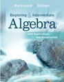 Beginning and Intermediate Algebra with Applications  Visualization