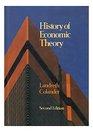 History of Economic Theory