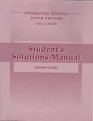Introduction Statistics Student Solutions Manual