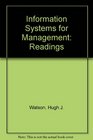 Information Systems for Management