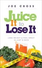 Juice It to Lose It Lose Weight and Feel Great in Just 5 Days