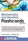 Lange Biochemistry and Genetics Flashhcards Third Edition