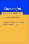 Successful Lab Reports  A Manual for Science Students