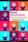 Read Remember Recommend A Reading List Journal for Teens