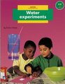 Longman Book Project NonFiction Level B Water Topic Water Experiments Small Book