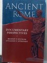 Ancient Rome Documentary Perspectives