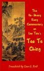 The HoShang Kung Commentary on Lao Tzu's Tao Te Ching