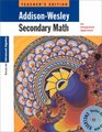 Secondary Math Focus on Advanced Algegra