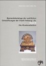 Bestandskataloge der weltlichen Ortsstiftungen der Stadt Freiburg i Breisgau