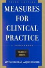 Measures for Clinical Practice A Sourcebook Volume 2 Adults