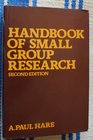 Handbook of Small Group Research