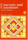 Concepts and Comments A Reader for Students of English As a Second Language