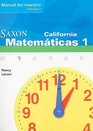 California Saxon Matematicas 1