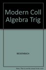 Modern College Algebra and Trigonometry