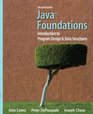 Java Foundations Introduction to Program Design and Data Structures