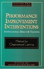 Performance Improvement Interventions Instructional Design and Trianing