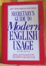 Secretary's Guide to Modern English Usage