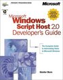 Microsoft Windows Script Host 20 Developer's Guide