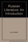 Russian Literature An Introduction