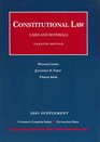 Constitutional Law Cases and Materials  2005 Statutory Supplement