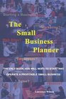 THE SMALL BUSINESS PLANNER