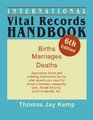International Vital Records Handbook 6th Edition