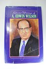 Selected writings of A Edwin Wilson